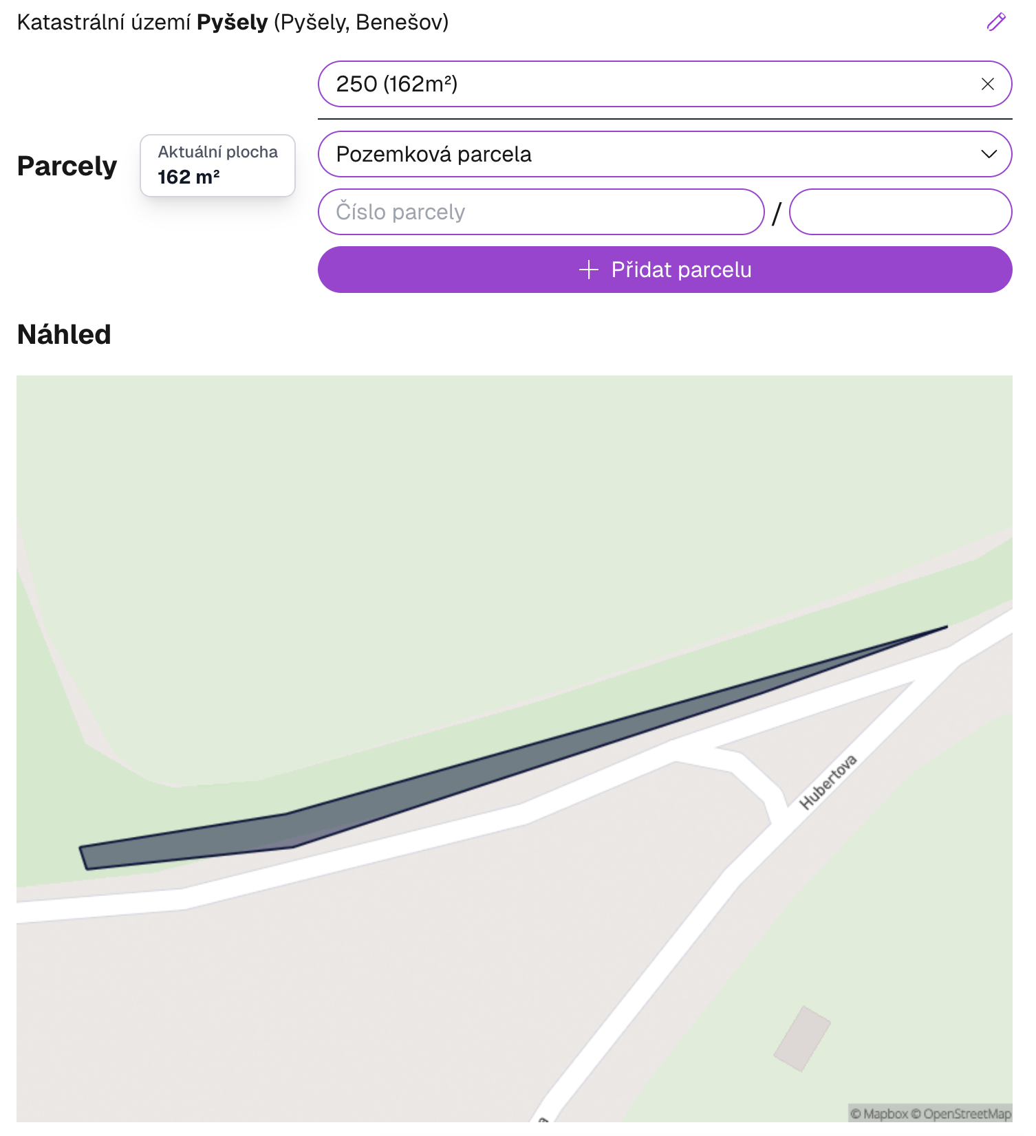 Kde se nemovitost nachází - screenshot 1